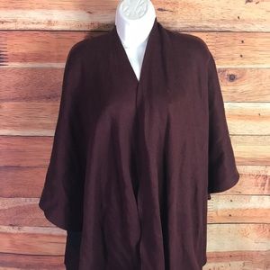 MARTHA STEWART: Open Front reversible Sweater.